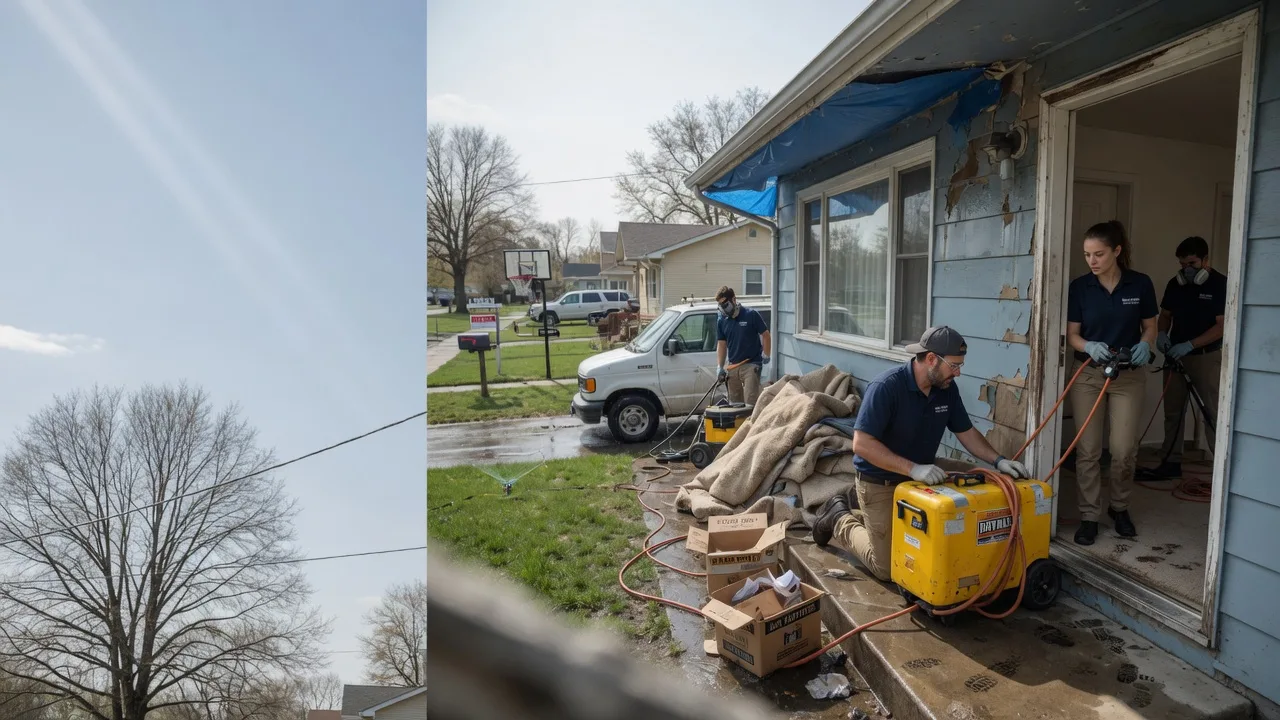 Basement Flood Cleanup in Leicester, NC near me